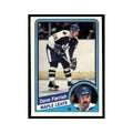 Dave Farrish 1984 O-Pee-Chee #301 Toronto Maple Leafs Hockey Card EX