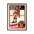 John Barrett 1984 O-Pee-Chee #49 Detroit Red Wings Hockey Card EX