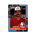 Dennis Martinez 1988 Leaf #262 Montreal Expos Baseball Card NM