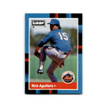 Rick Aguilera 1988 Leaf #231 New York Mets Baseball Card NM