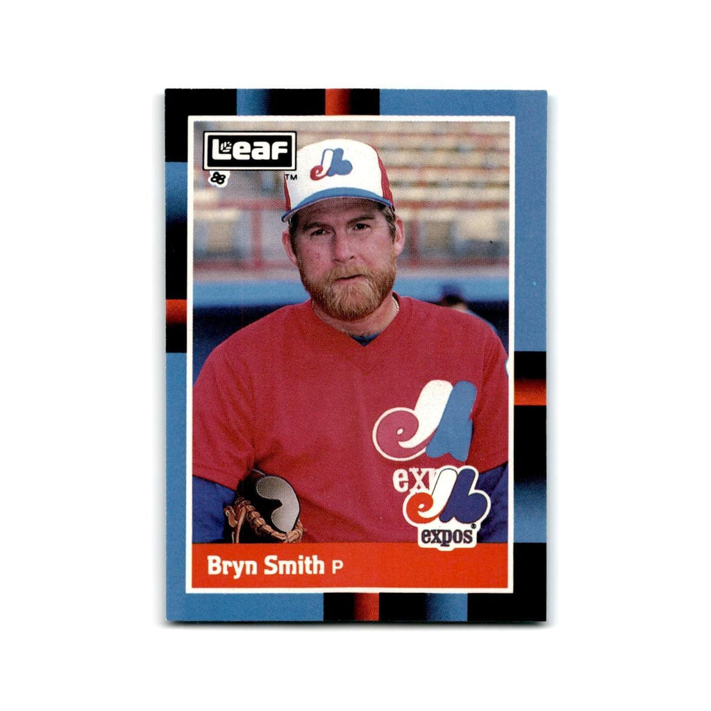 Bryn Smith 1988 Leaf #129 Montreal Expos Baseball Card NM