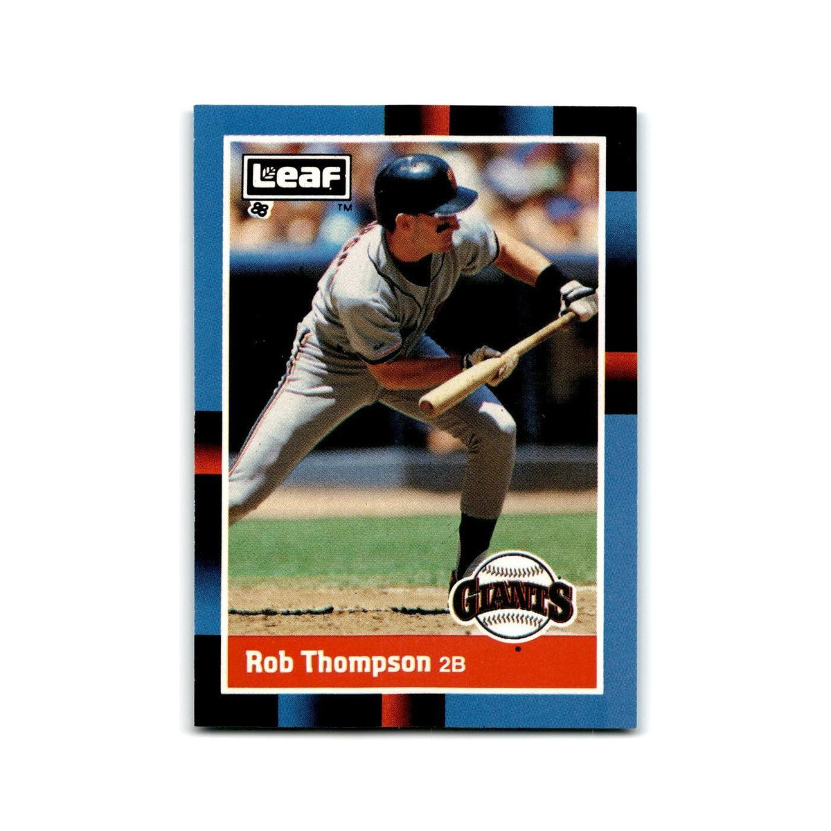 Robby Thompson 1988 Leaf #120 San Francisco Giants Baseball Card NM