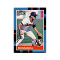 Dick Schofield 1988 Leaf #178 California Angels Baseball Card NM