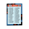 Checklist 28-107 1988 Leaf #NNO Baseball Card NM