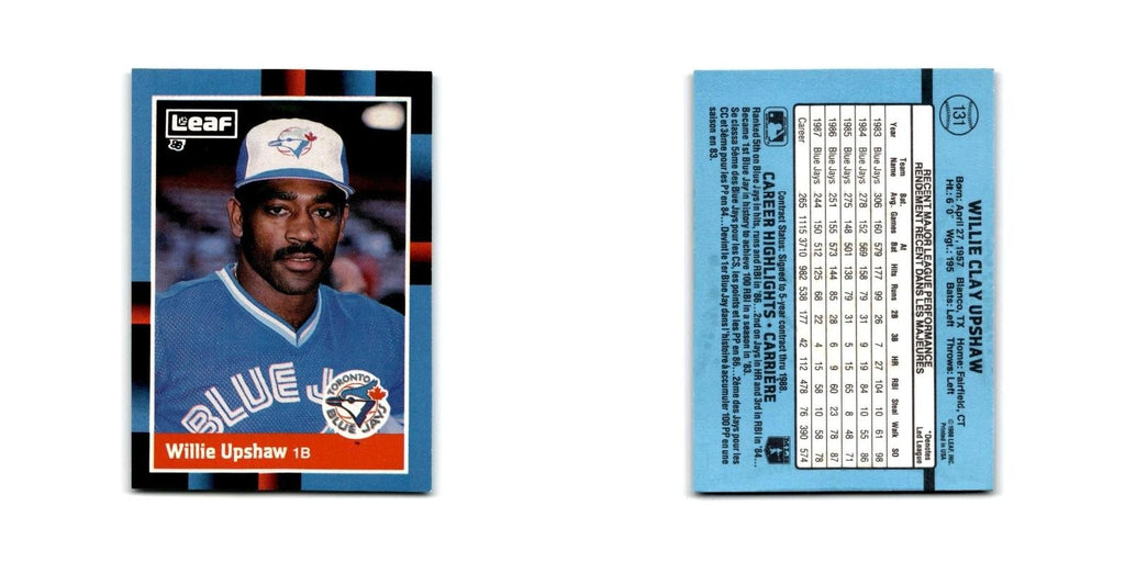 Willie Upshaw 1988 Leaf #131 Toronto Blue Jays Baseball Card NM