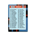 Checklist 108-187 1988 Leaf #NNO Baseball Card NM