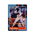 Devon White 1988 Leaf #127 California Angels Baseball Card NM