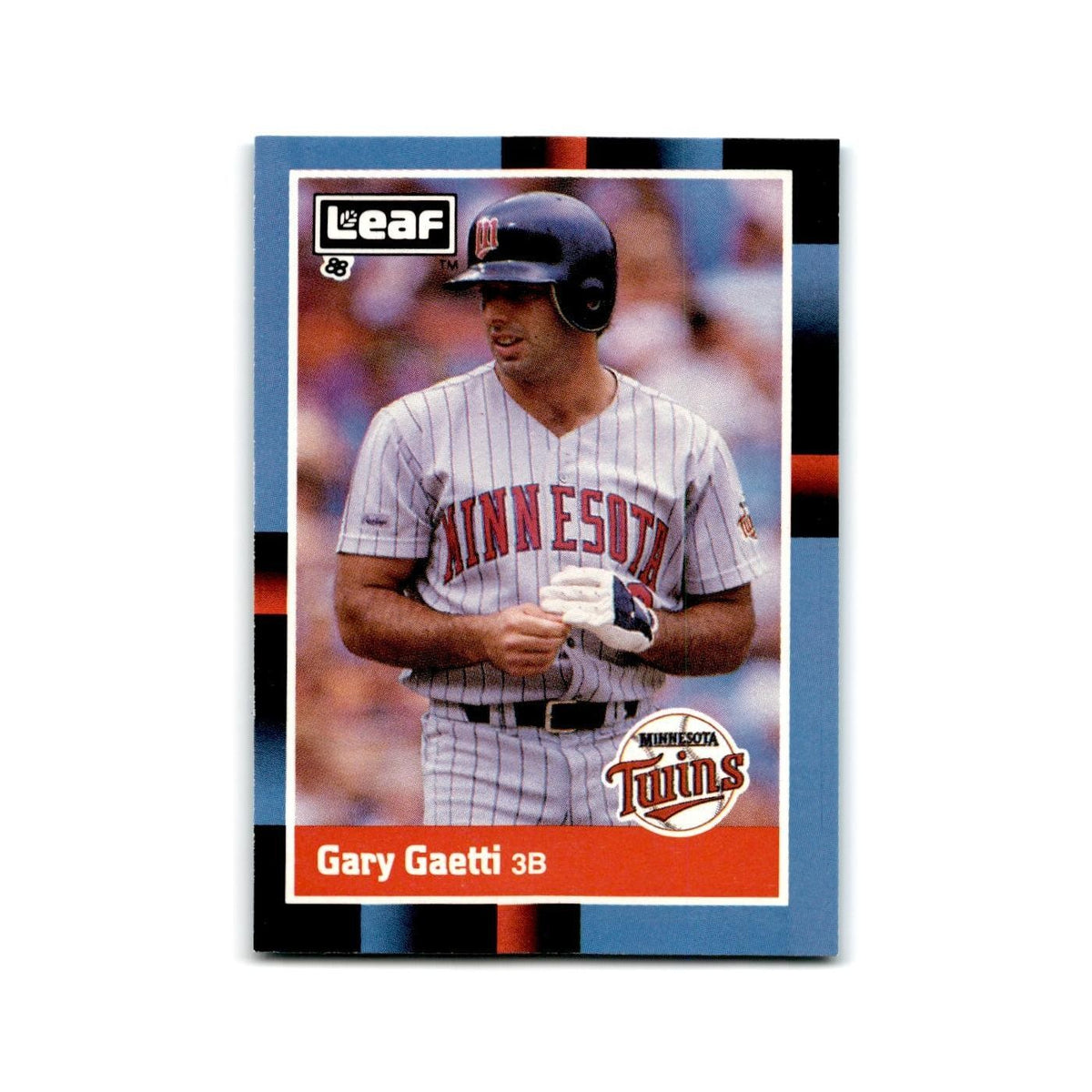 Gary Gaetti 1988 Leaf #200 Minnesota Twins Baseball Card NM