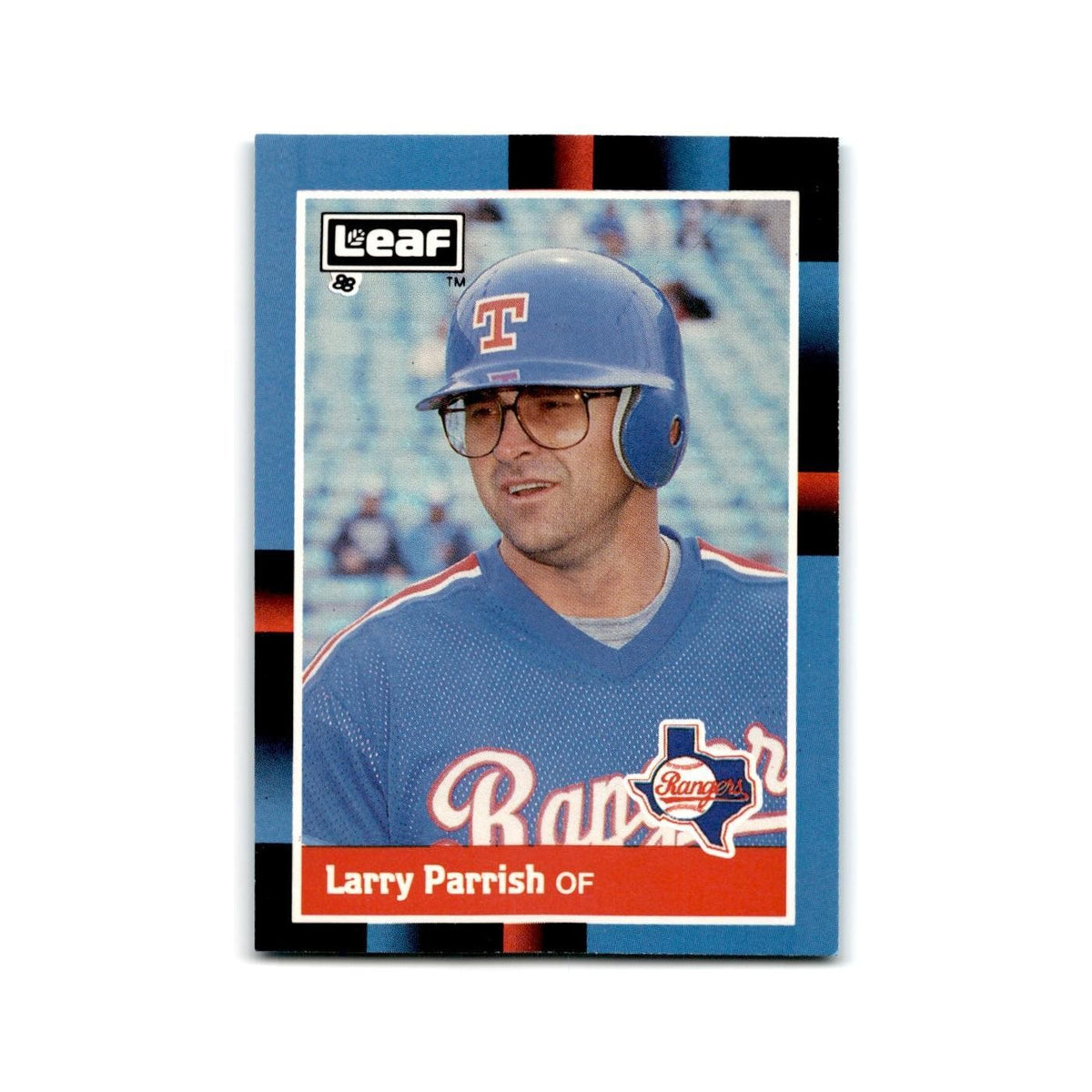 Larry Parrish 1988 Leaf #119 Texas Rangers Baseball Card NM