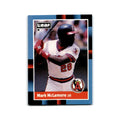 Mark McLemore 1988 Leaf #159 California Angels Baseball Card NM