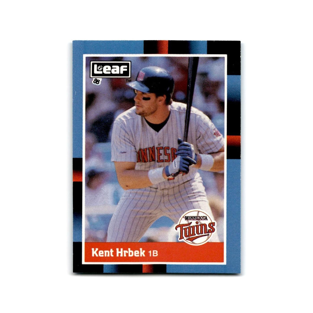 Kent Hrbek 1988 Leaf #139 Minnesota Twins Baseball Card NM