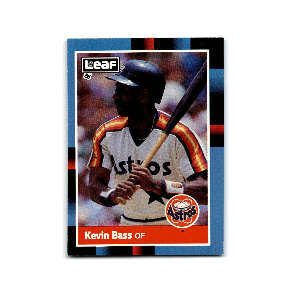 Kevin Bass 1988 Leaf #137 Houston Astros Baseball Card NM