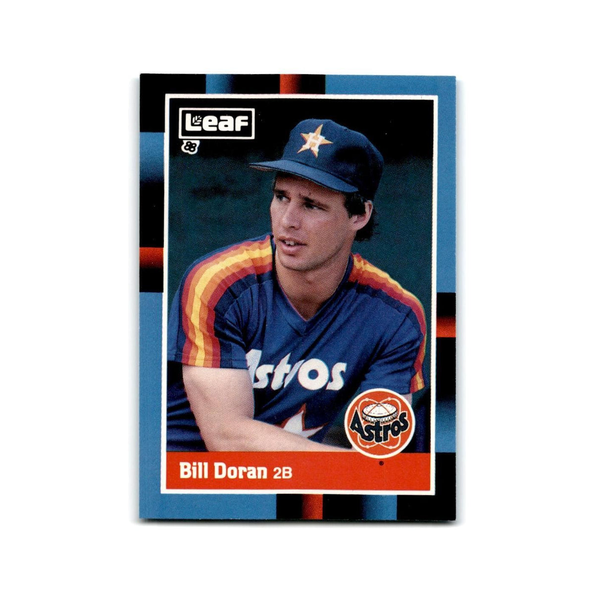 Bill Doran 1988 Leaf #183 Houston Astros Baseball Card NM