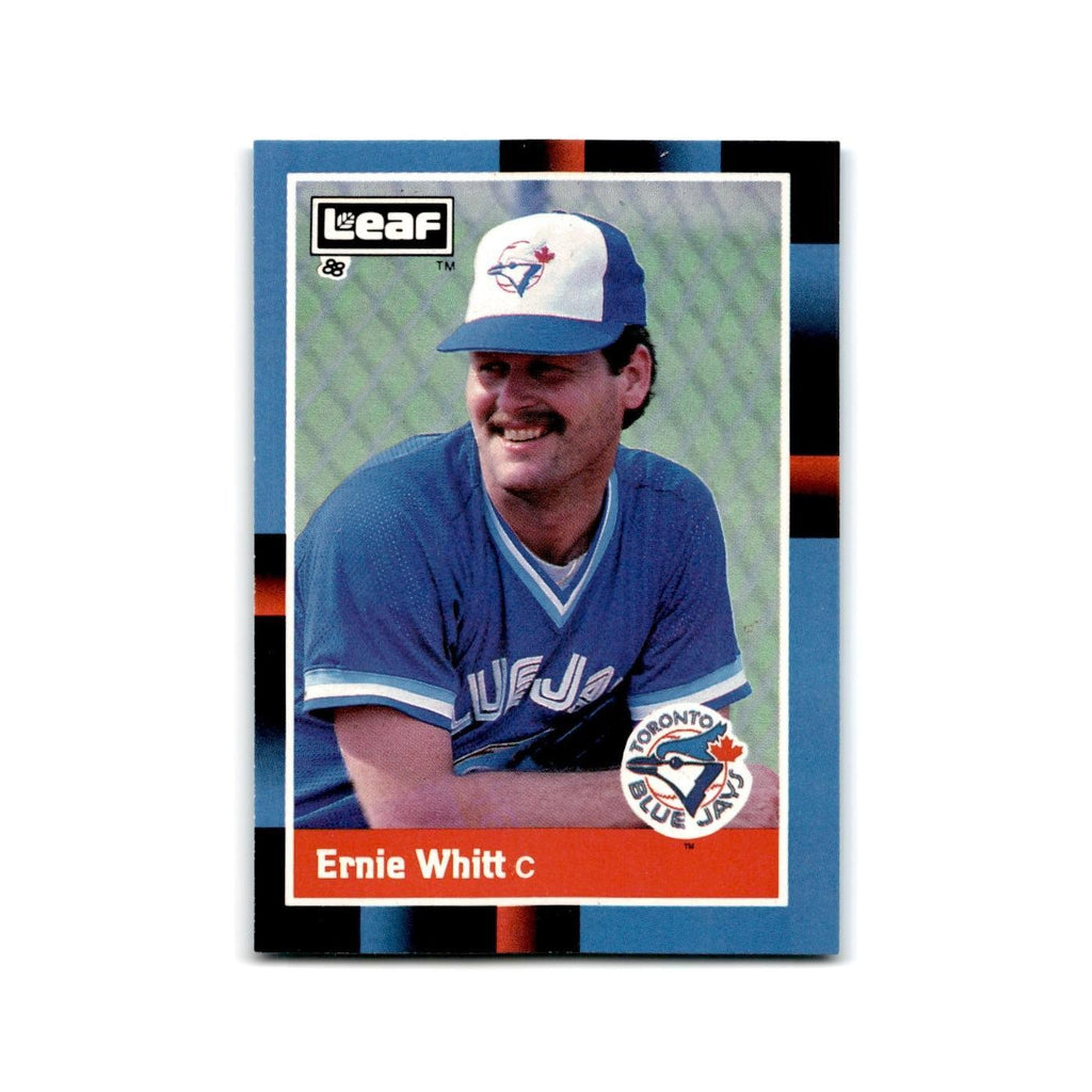 Ernie Whitt 1988 Leaf #250 Toronto Blue Jays Baseball Card NM