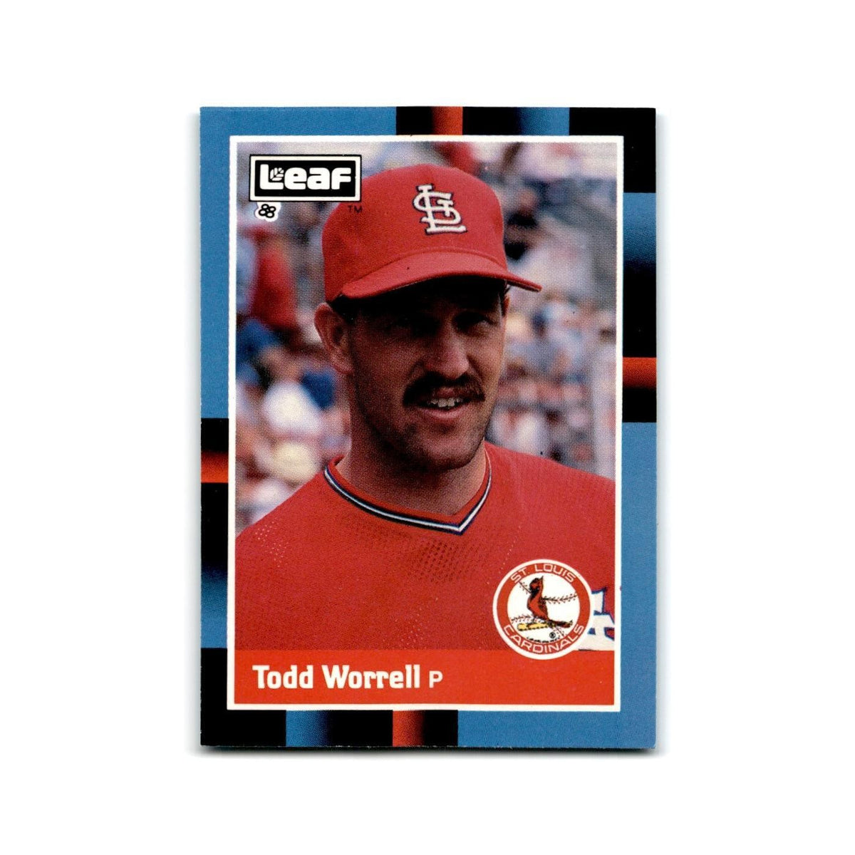 Todd Worrell 1988 Leaf #229 St. Louis Cardinals Baseball Card NM