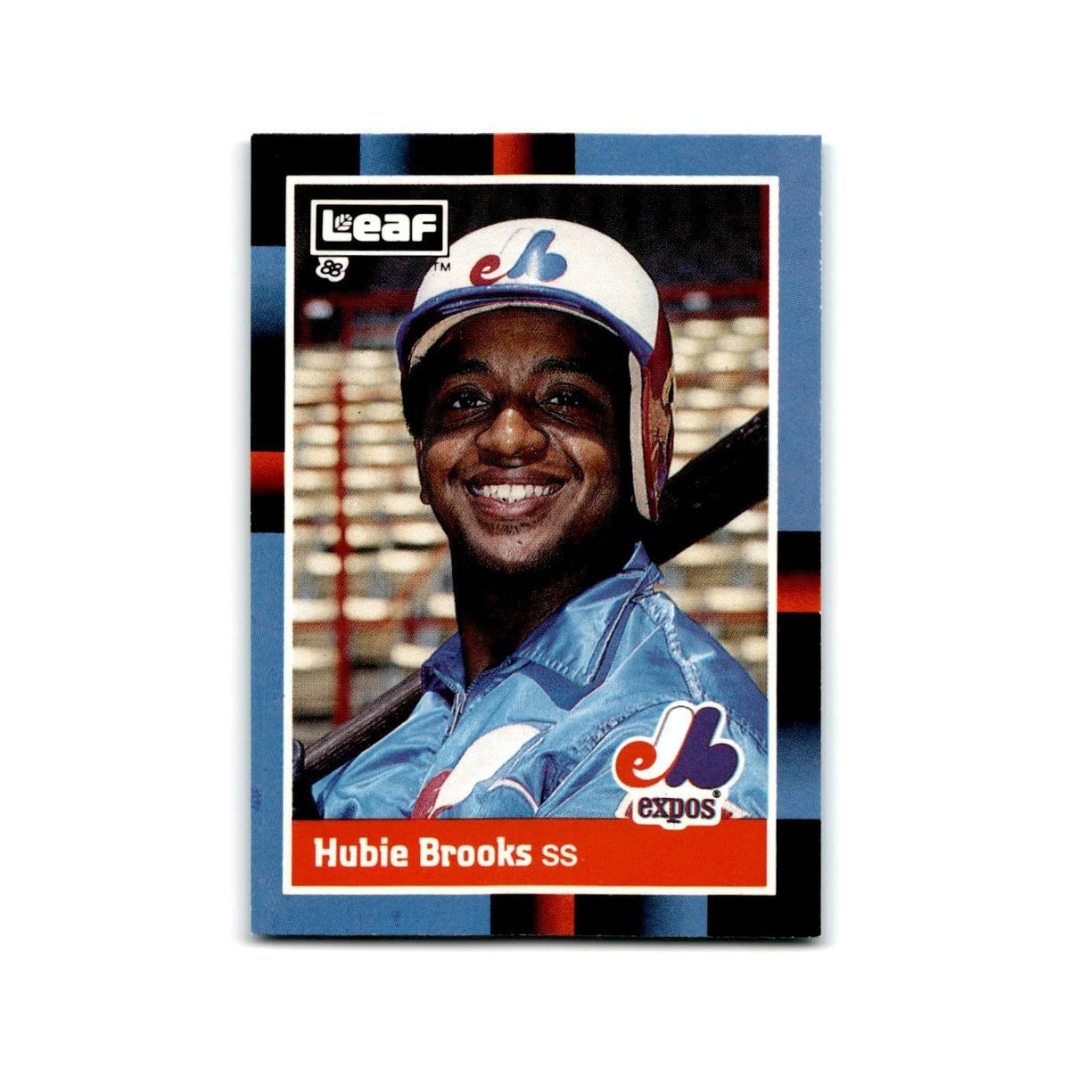Hubie Brooks 1988 Leaf #257 Montreal Expos Baseball Card NM