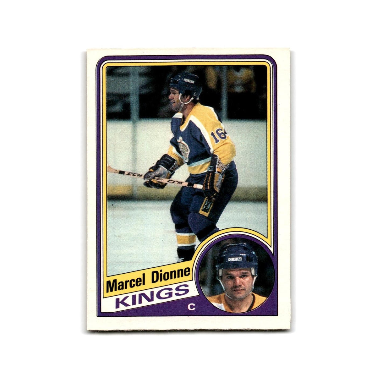1984 O-Pee-Chee Marcel Dionne Los Angeles Kings #82