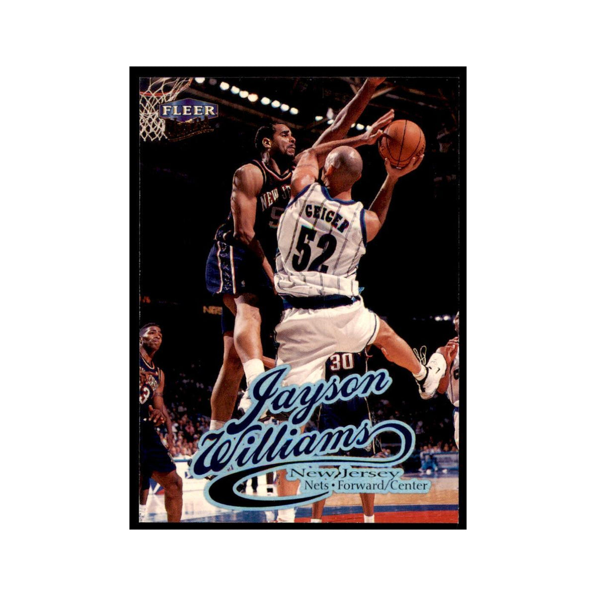 1998 Fleer Ultra Jayson Williams Basketball Cards #99.0