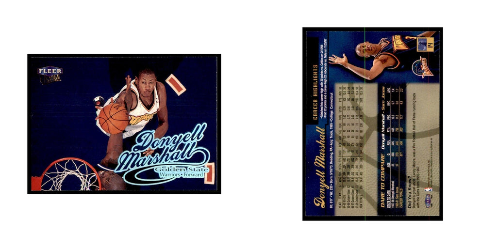1998 Fleer Ultra Donyell Marshall Basketball Cards #14.0
