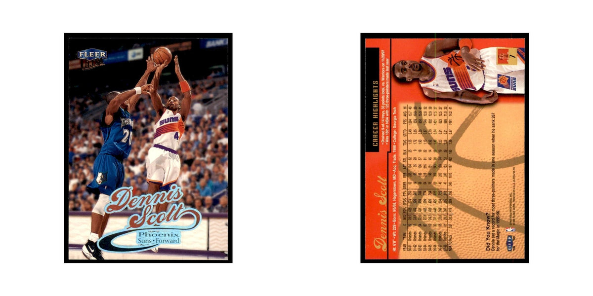 1998 Fleer Ultra Dennis Scott Basketball Cards #7.0