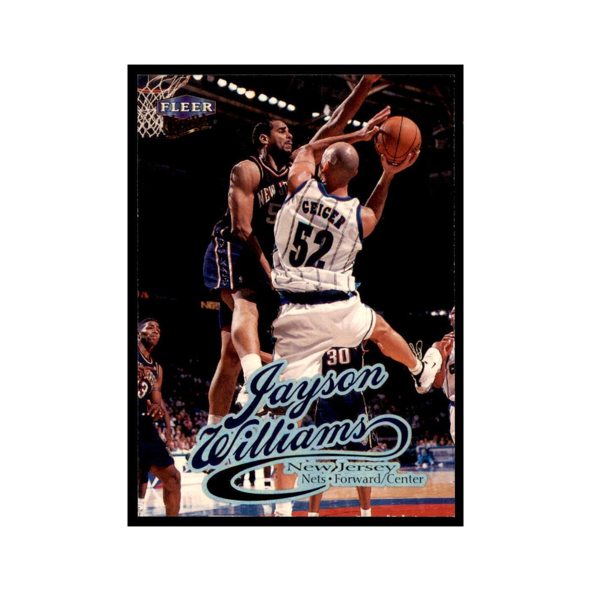 1998 Fleer Ultra Jayson Williams Basketball Cards #21.0