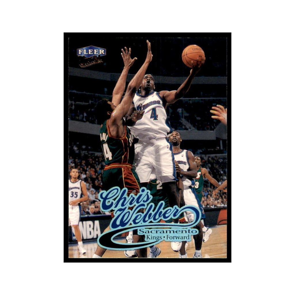1998 Fleer Ultra Chris Webber Basketball Cards #99.0