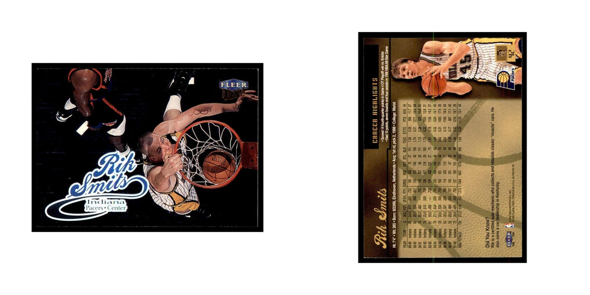 1998 Fleer Ultra Rik Smits Basketball Cards #42.0