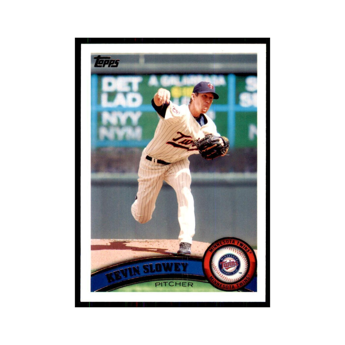 2011 Topps Kevin Slowey Baseball Cards #281