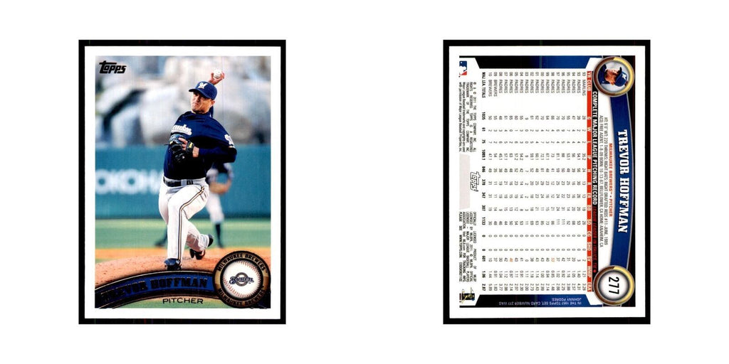 2011 Topps Trevor Hoffman Baseball Cards #277