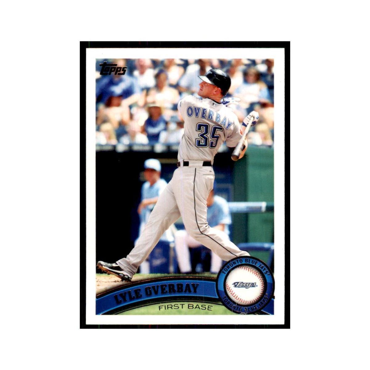 2011 Topps Lyle Overbay Baseball Cards #172