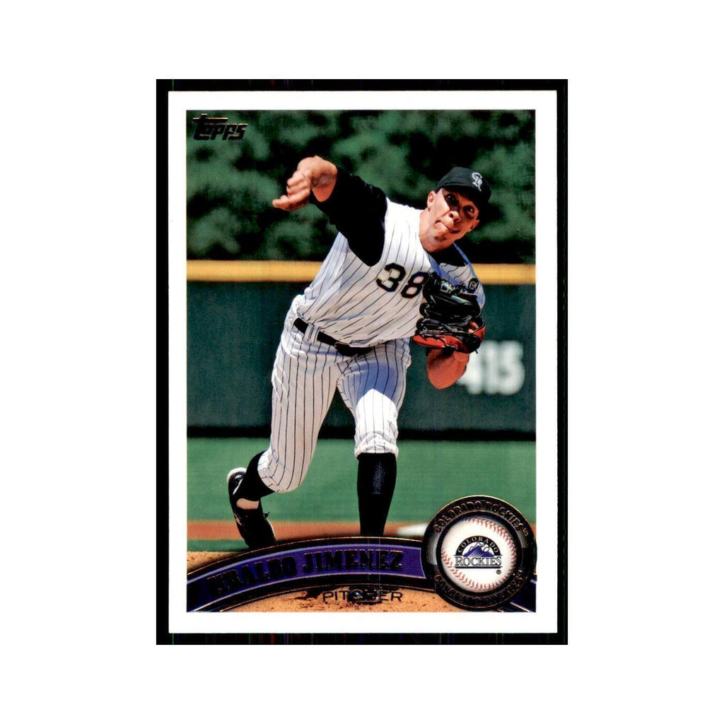 2011 Topps Ubaldo Jimenez Baseball Cards #270