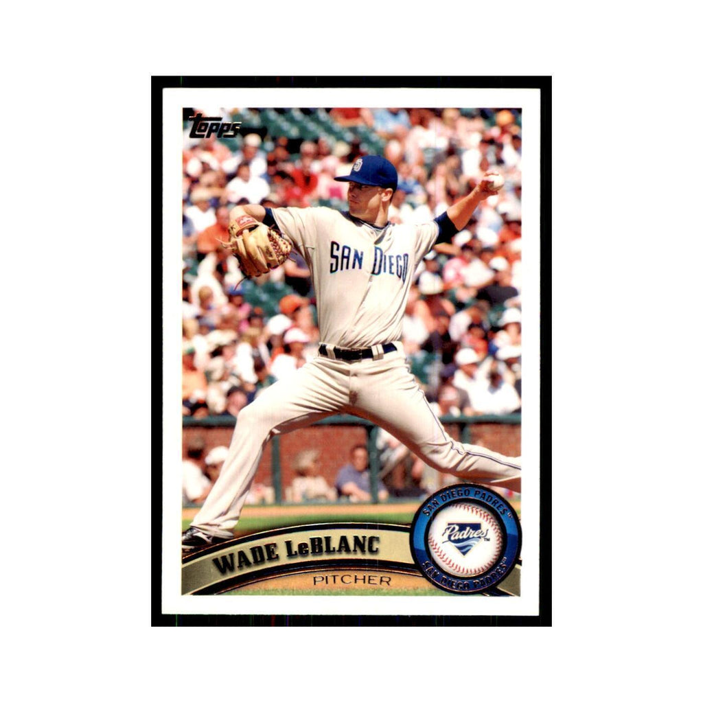 2011 Topps Wade LeBlanc Baseball Cards #248