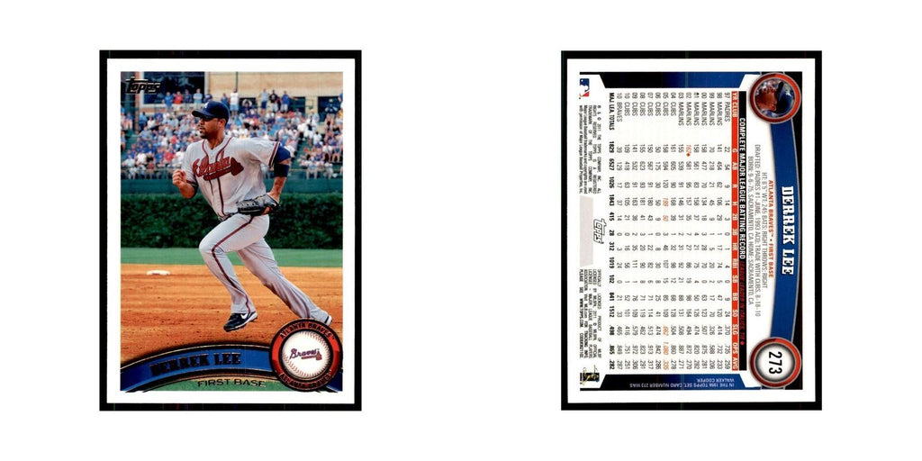 2011 Topps Derrek Lee Baseball Cards #273