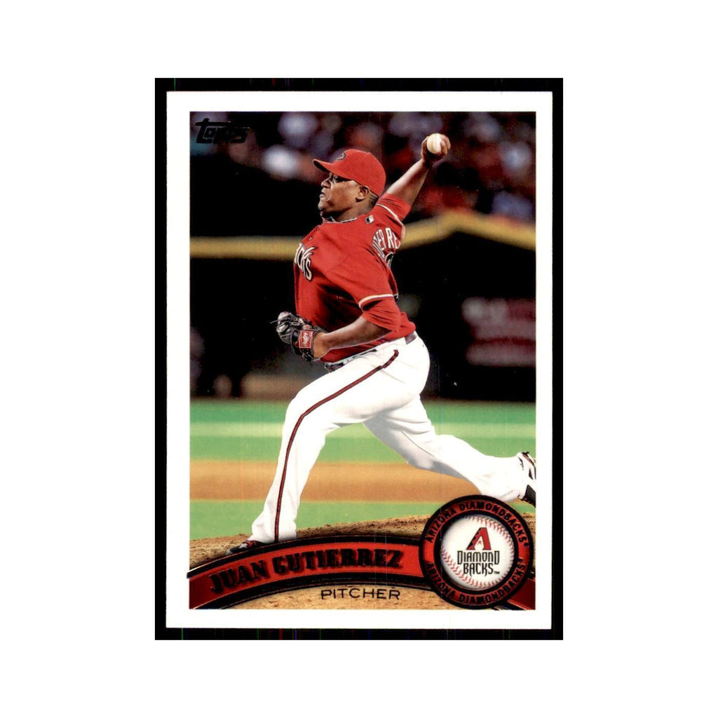 2011 Topps Juan Gutierrez Baseball Cards #291