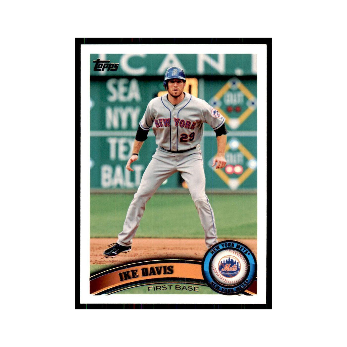 2011 Topps Ike Davis Baseball Cards #290