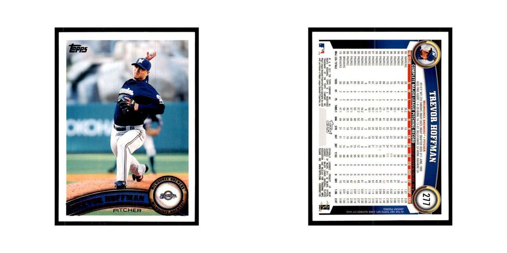2011 Topps Trevor Hoffman Baseball Cards #277