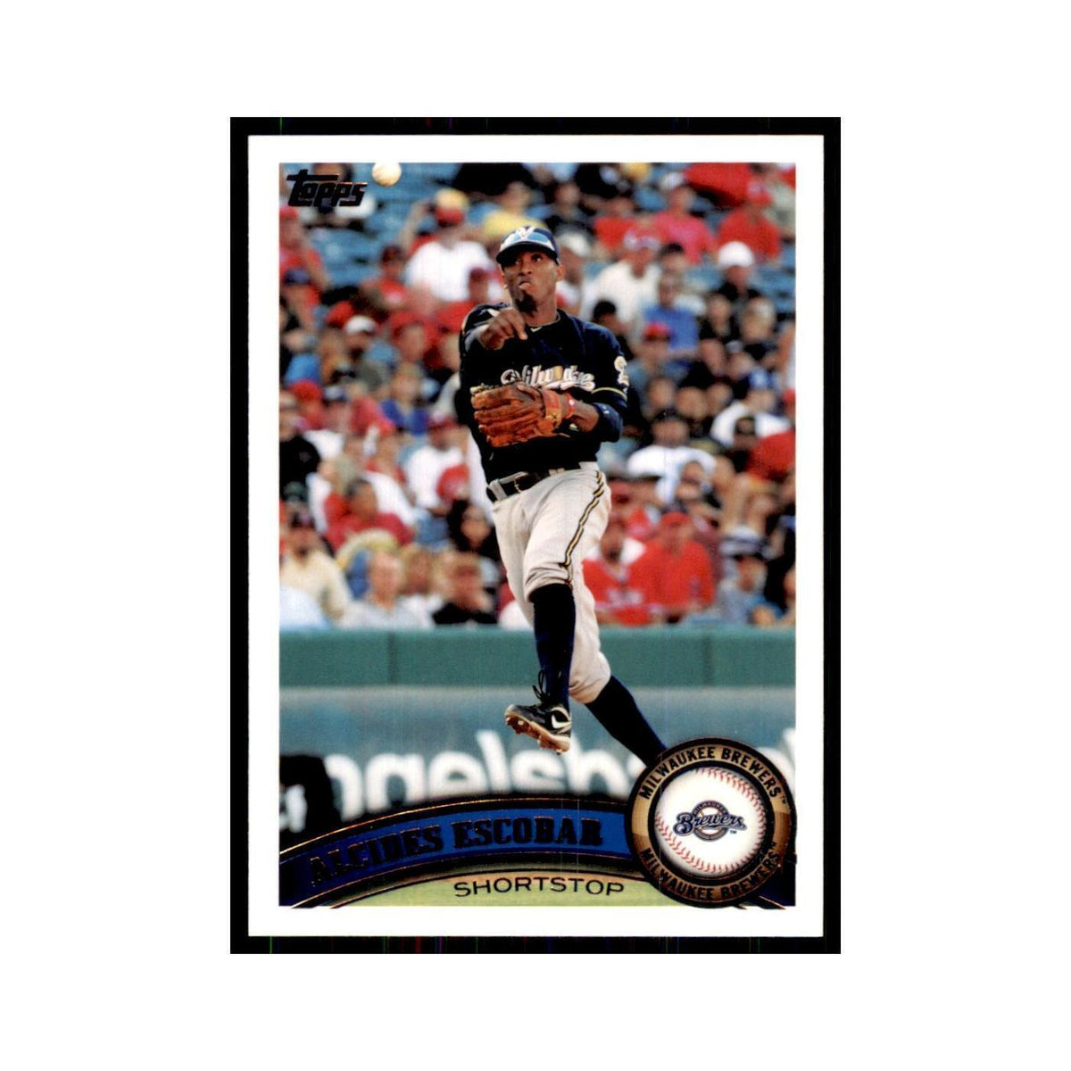 2011 Topps Alcides Escobar Baseball Cards #251