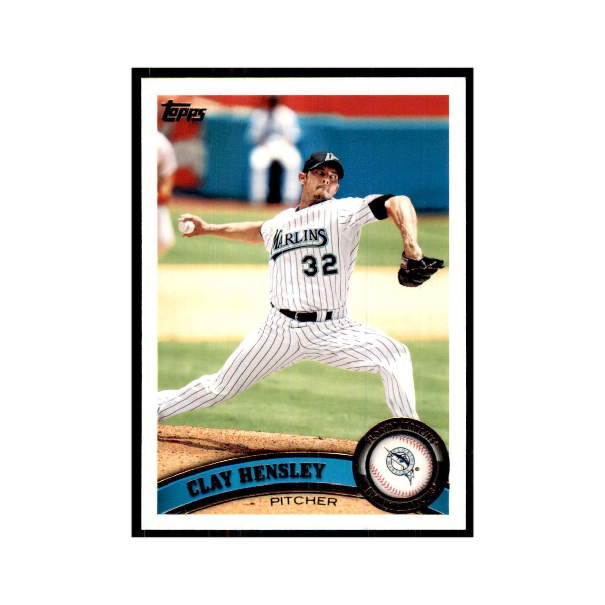 2011 Topps Clay Hensley Baseball Cards #167