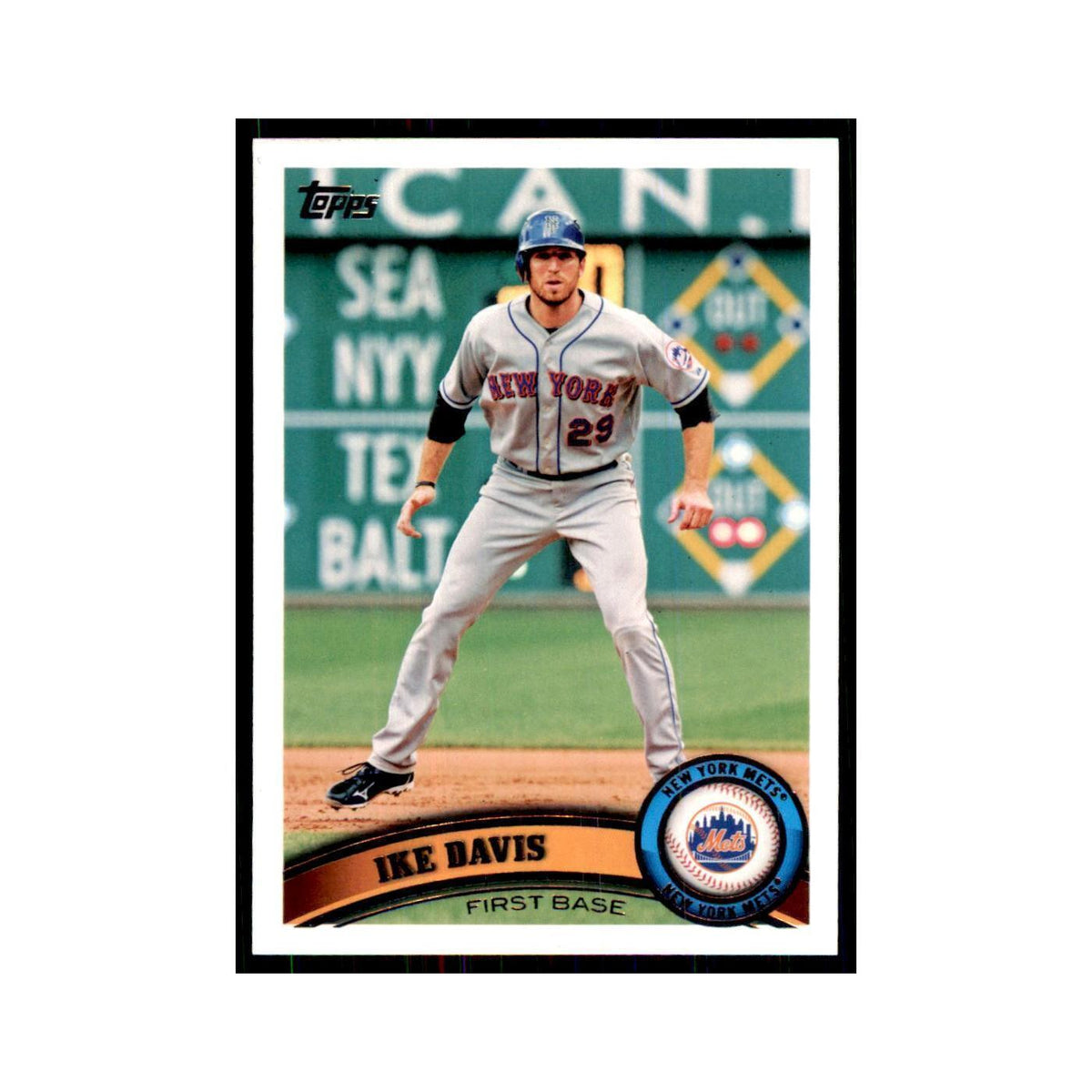 2011 Topps Ike Davis Baseball Cards #290