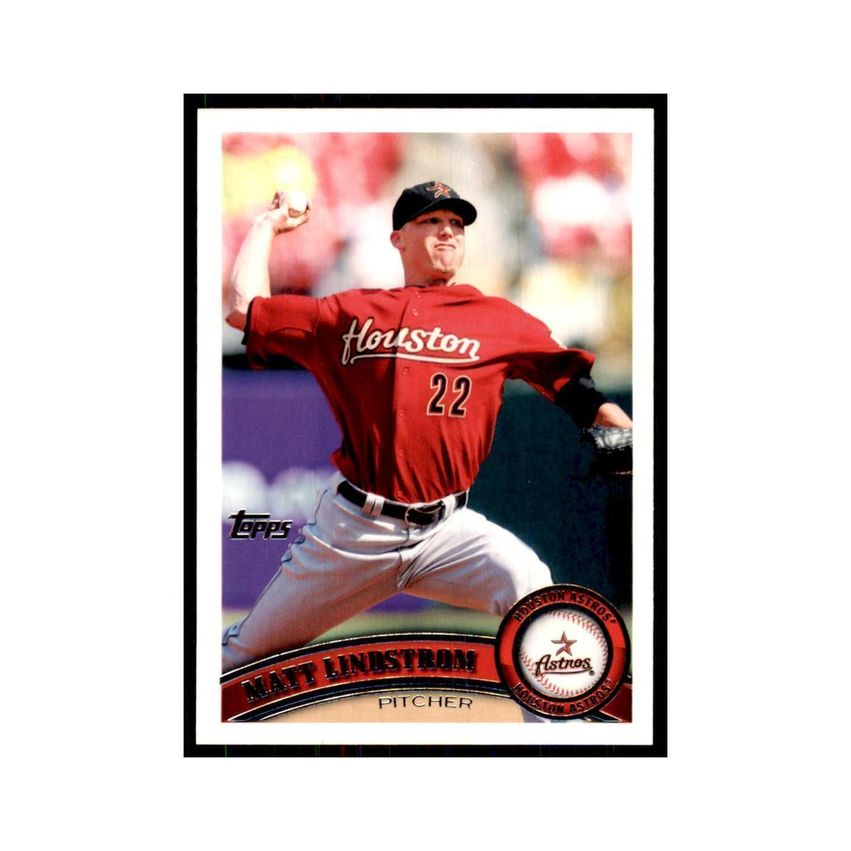 2011 Topps Matt Lindstrom Baseball Cards #222
