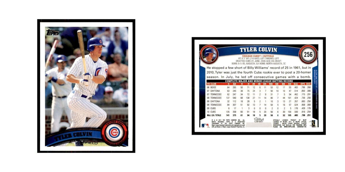2011 Topps Tyler Colvin Baseball Cards #256