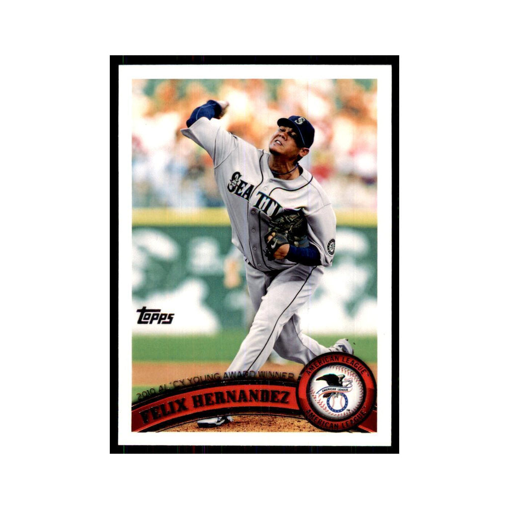 2011 Topps Felix Hernandez Baseball Cards #168