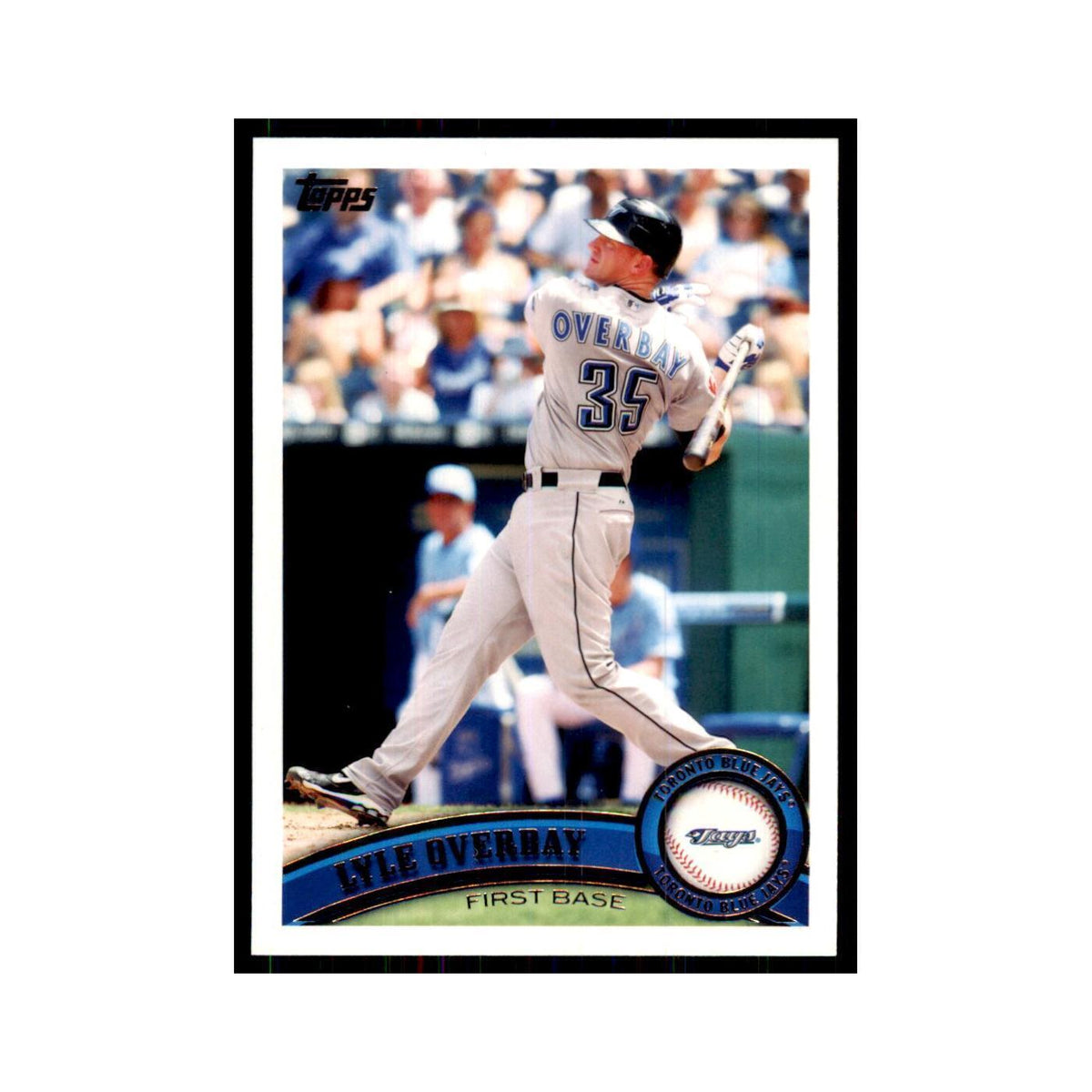 2011 Topps Lyle Overbay Baseball Cards #172