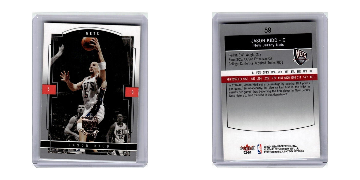 2003 Skybox Limited Edition Jason Kidd Nets #59