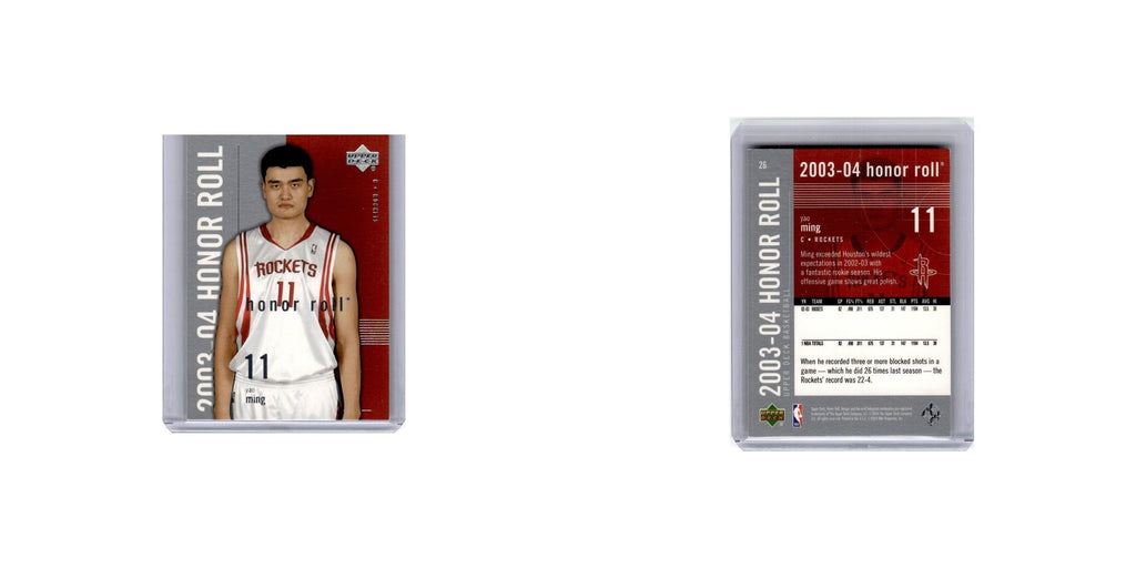 2003 Upper Deck Honor Roll Yao Ming Rockets #26