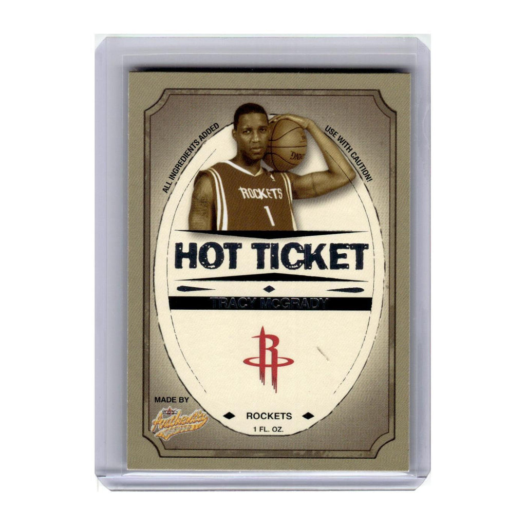 2004 Fleer Authentix Tracy McGrady Rockets #3HT