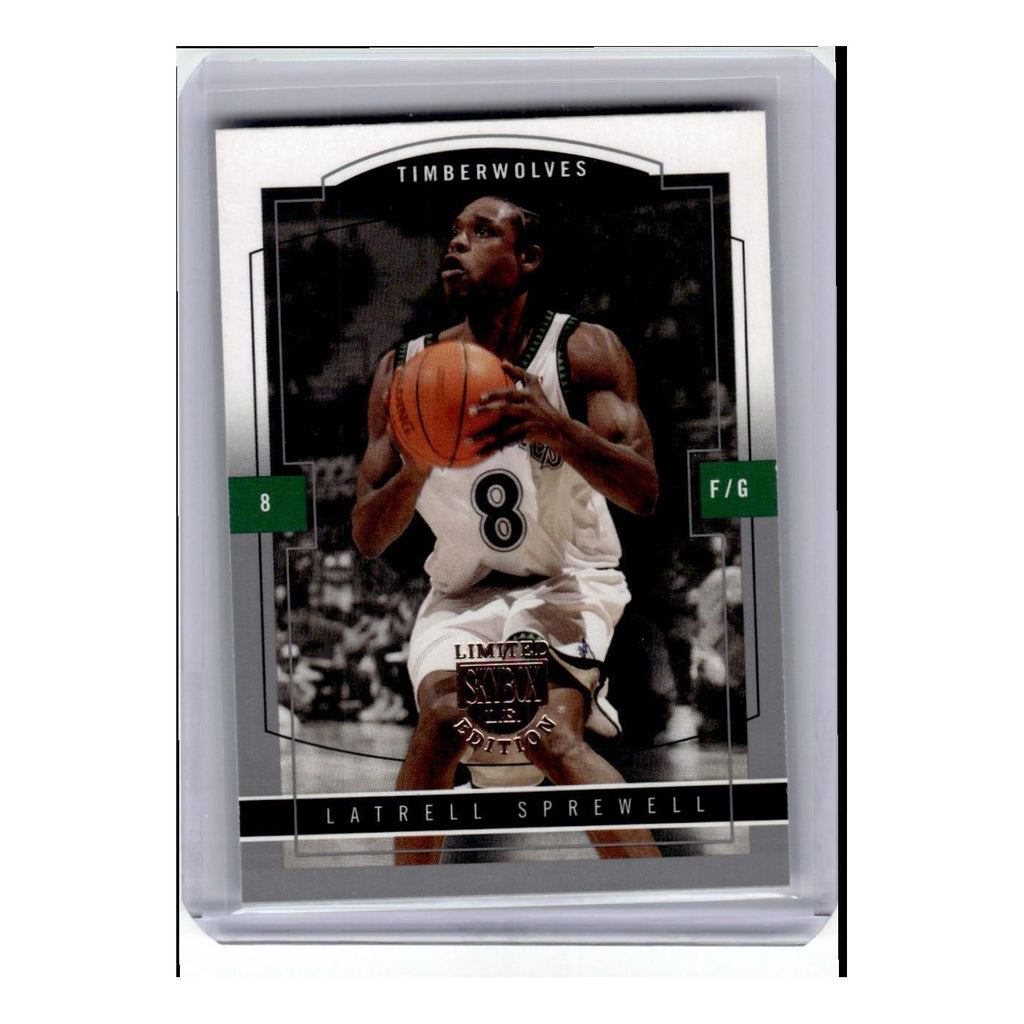 2003 Skybox Limited Edition Latrell Sprewell Timberwolves #92