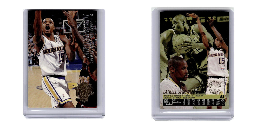 1994 Fleer Ultra Latrell Sprewell Golden State Warriors #63