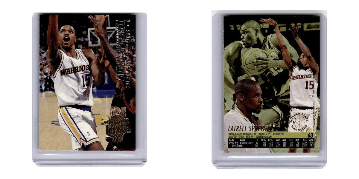 1994 Fleer Ultra Latrell Sprewell Golden State Warriors #63