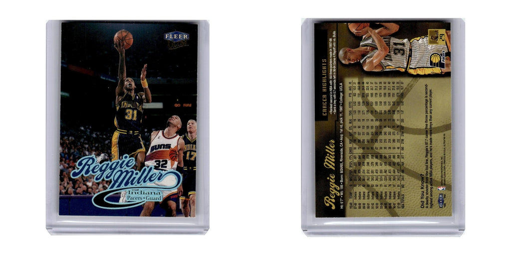 1998 Fleer Ultra Reggie Miller Pacers #29